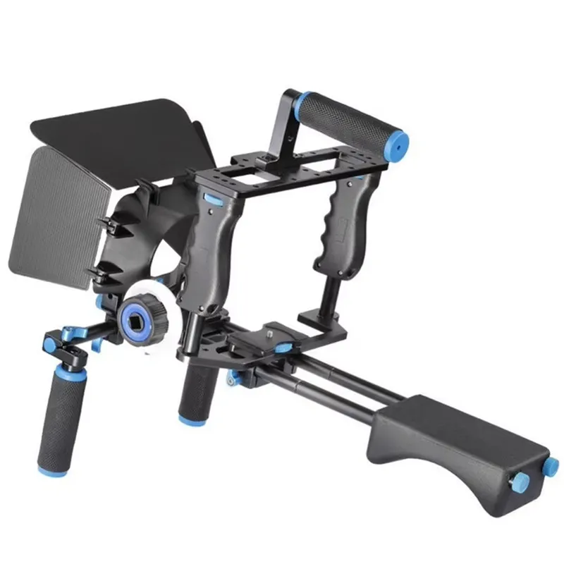 Camera Shoulder Rig Kit - 전문가용 비디오 리그 숄더 카메라 스태빌라이저