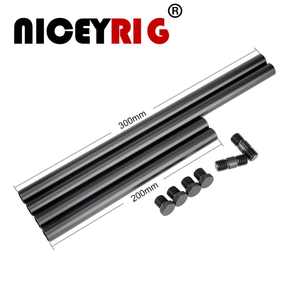 Camera Shoulder Rig Kit - NICEYRIG 알루미늄 로드 리그, DSLR 카메라