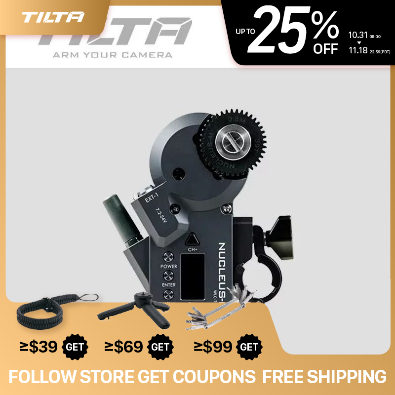 Follow Focus Kit Wireless - 틸타 WLC-T03-M, 네클리어스-M 단일 모터 무선