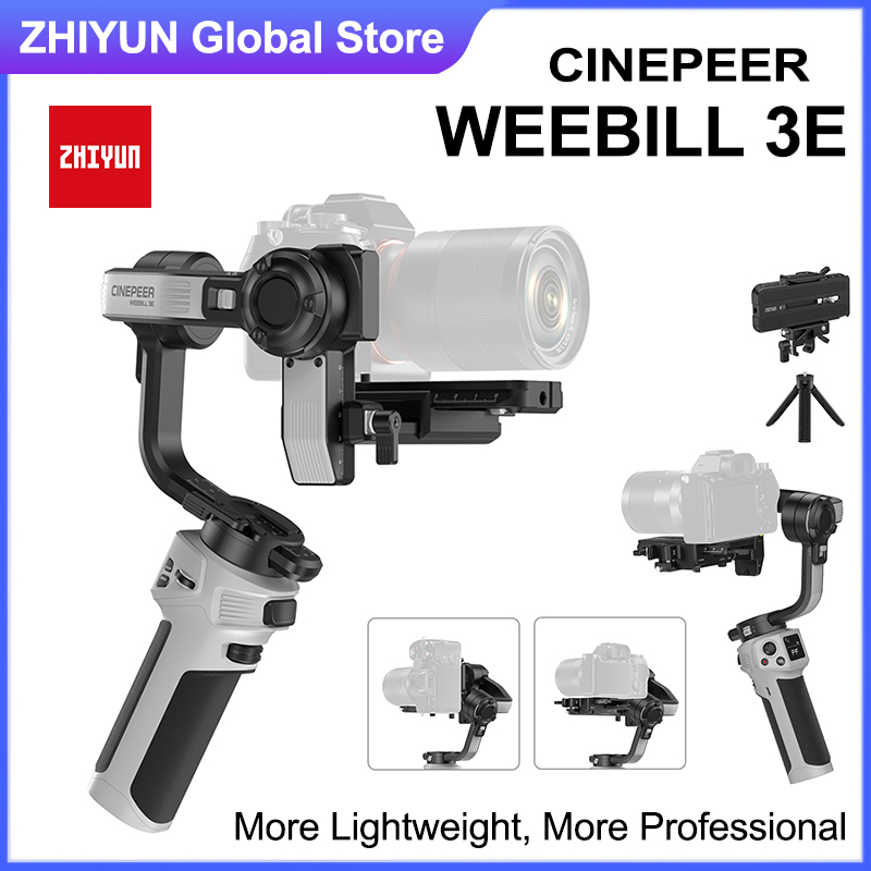 Camera Gimbal Stabilizer 3 Axis Dslr - ZHIYUN CINEPEER WEEBILL 3E Canon/Nikon/Sony/Lumix용 DSLR