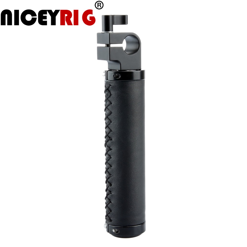 Camera Shoulder Rig Kit - NICEYRIG DSLR 숄더 리그, 가죽 손잡이,
