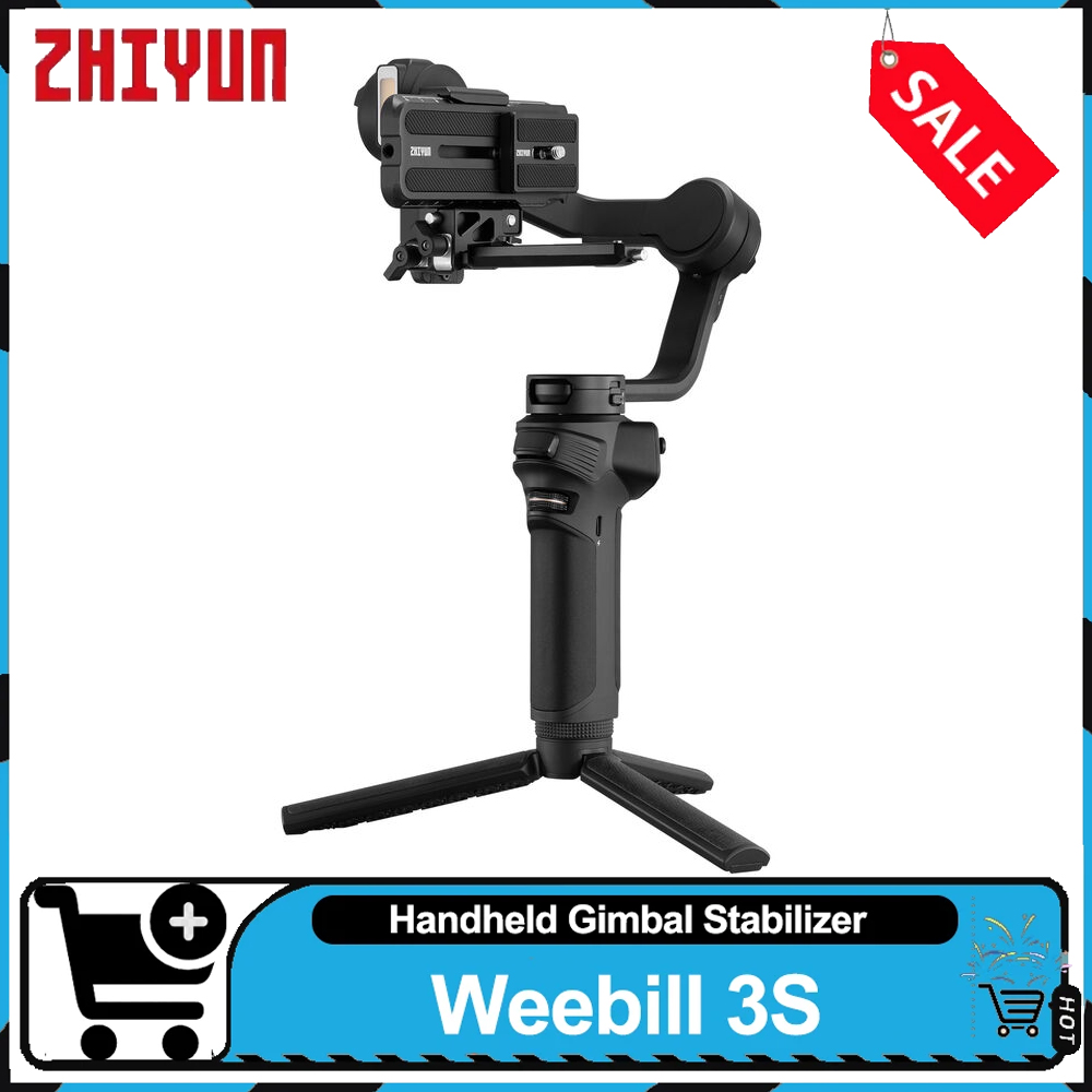 Camera Gimbal Stabilizer 3 Axis Dslr - 지윤 위빌 3S 핸드헬드 짐벌 스테빌라이저