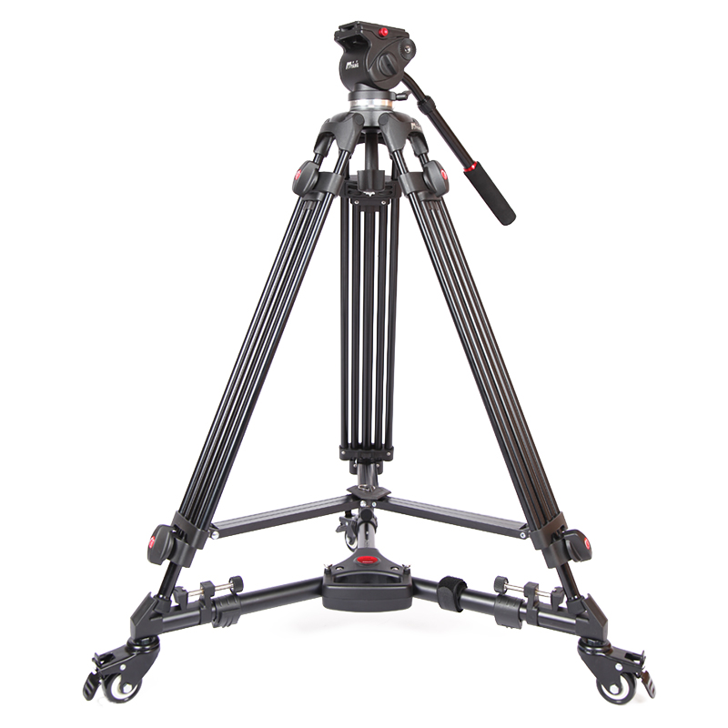 Video Tripod Fluid Head 75Mm - JIEYANG JY0508 전문가용 멀티튜브 삼각대 유체