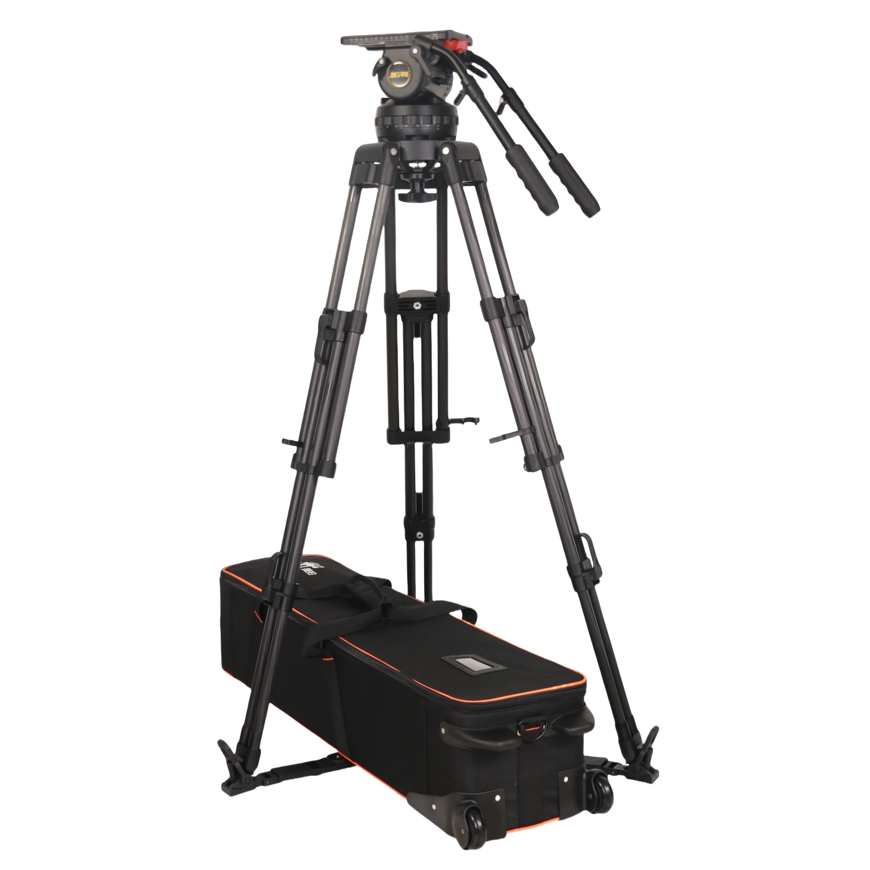 Video Head Tripod Carbon Fiber - JIEPAI JP-V25T 40KG 헤비듀티 삼각대 150MM