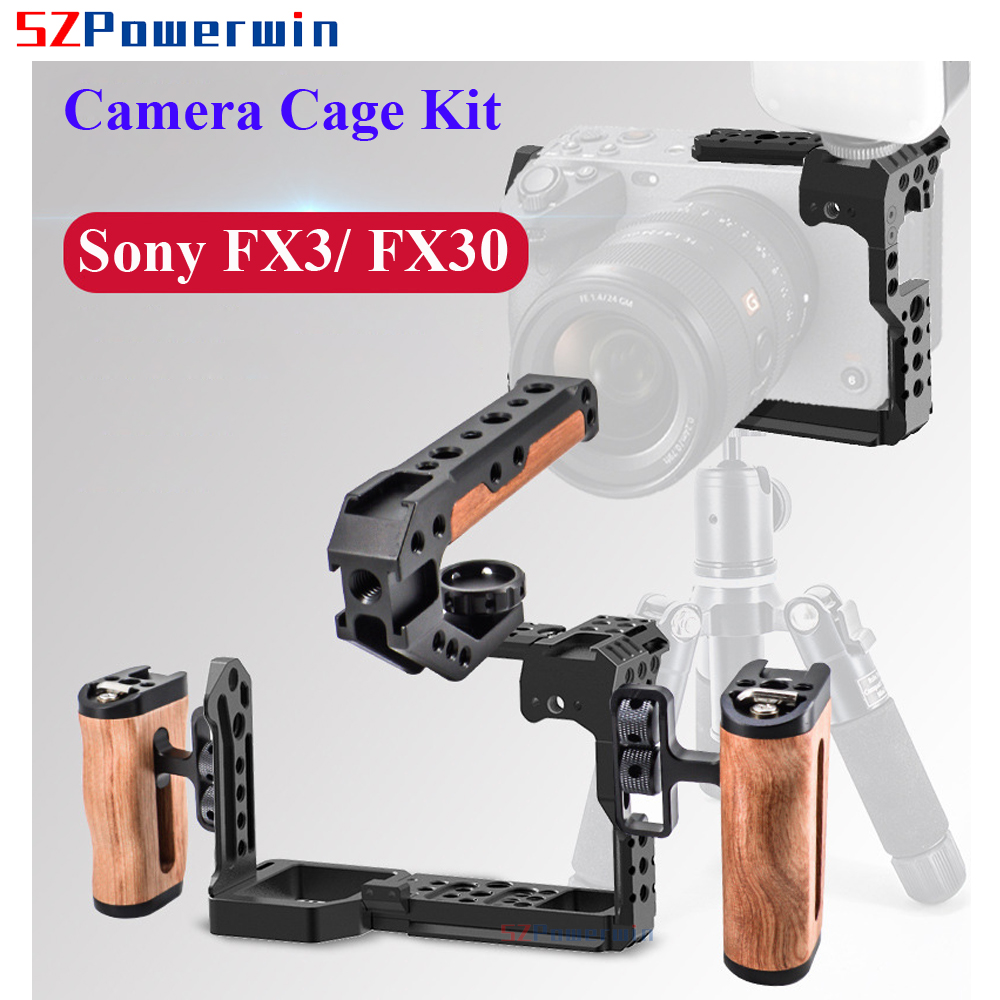 Camera Cage Rig Dslr - 소니 FX3 FX30 카메라 케이지용 파워윈