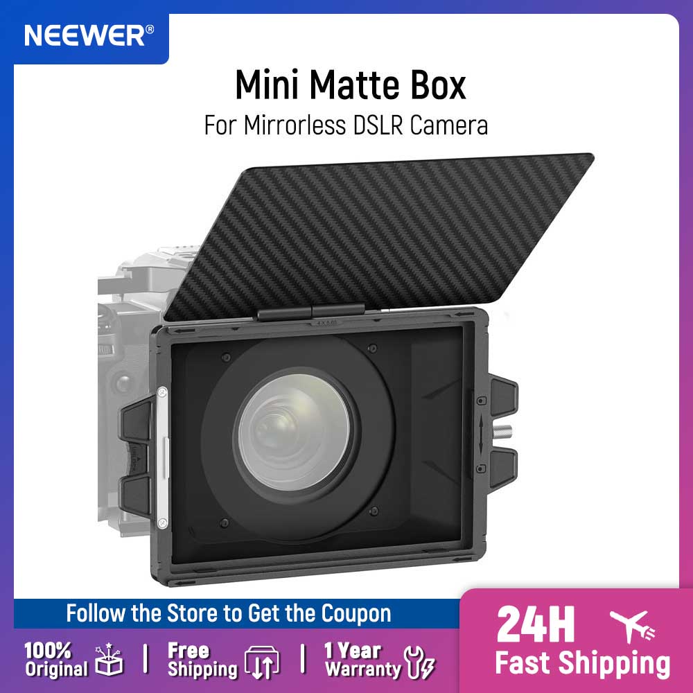 Follow Focus Kit Wireless - NEEWER PG002 미니 매트 박스(4 