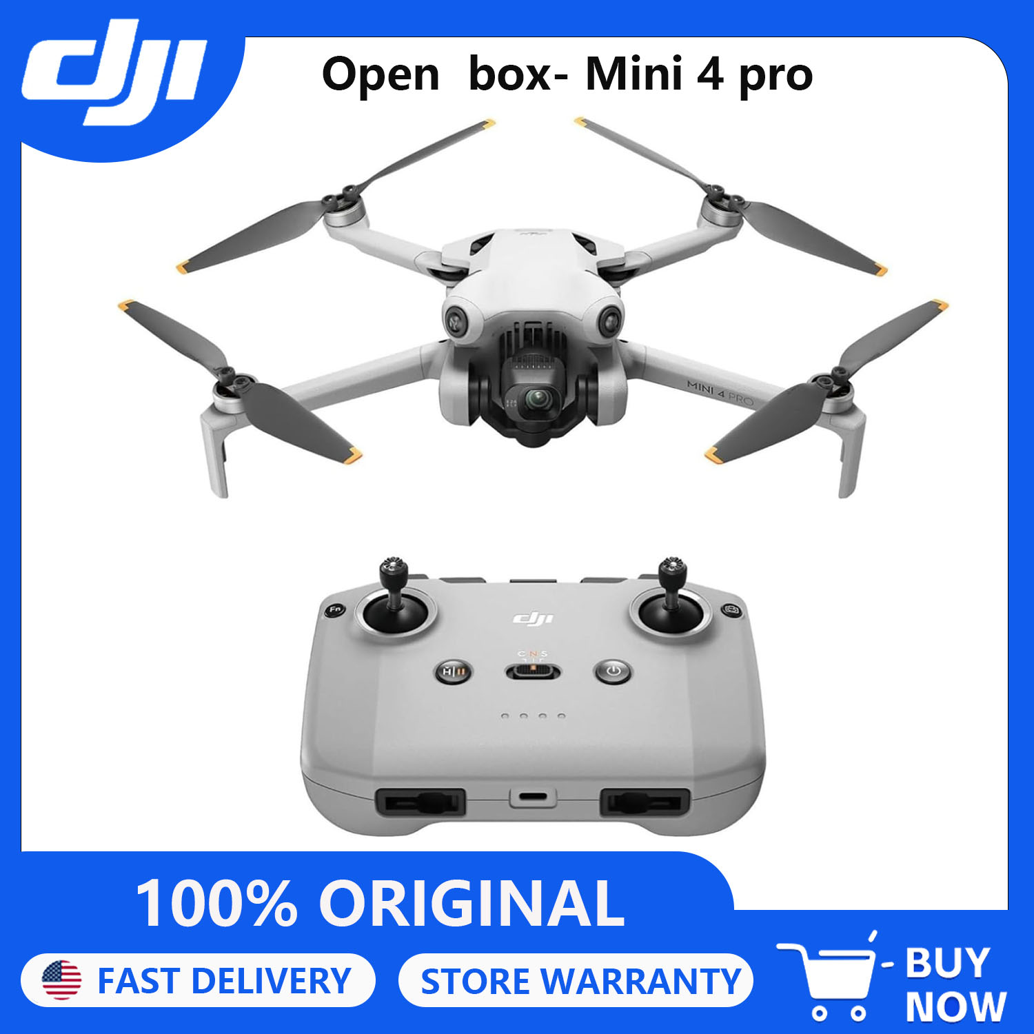 Camera Gimbal Stabilizer 3 Axis Dslr - 오픈 박스-DJI 드론 미니 4 프로