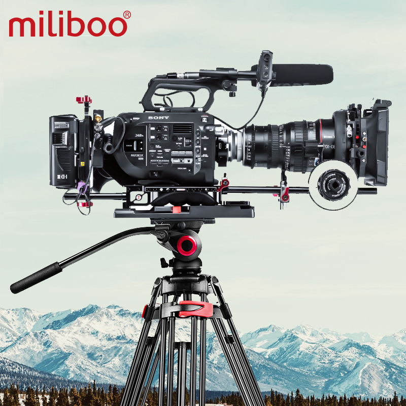 miliboo 603A 유체 헤드가 장착된 전문 여행용 - Video Tripod Fluid Head 75Mm 리뷰 및 가격