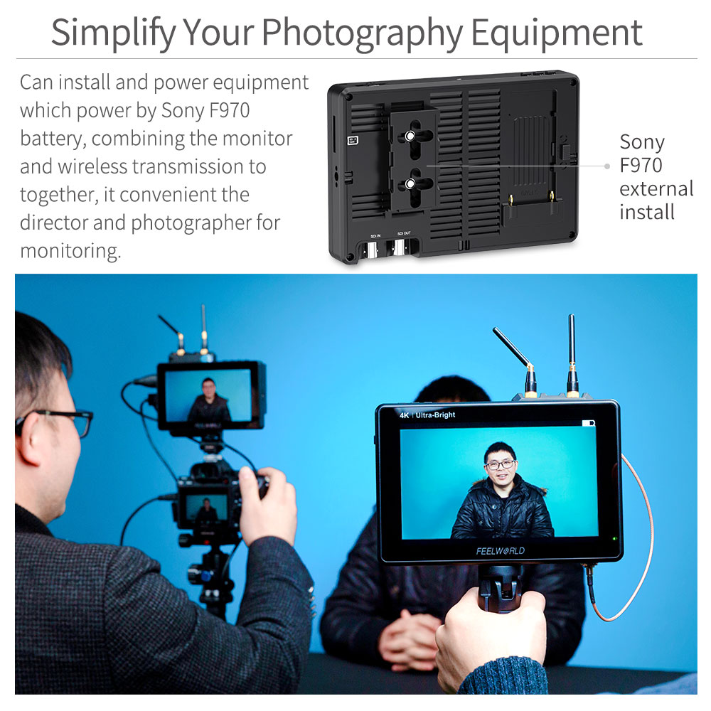 FEELWORLD 3D LUT 터치 스크린, DSLR  - Camera Monitor 7 Inch Hdmi 4K 리뷰 및 가격