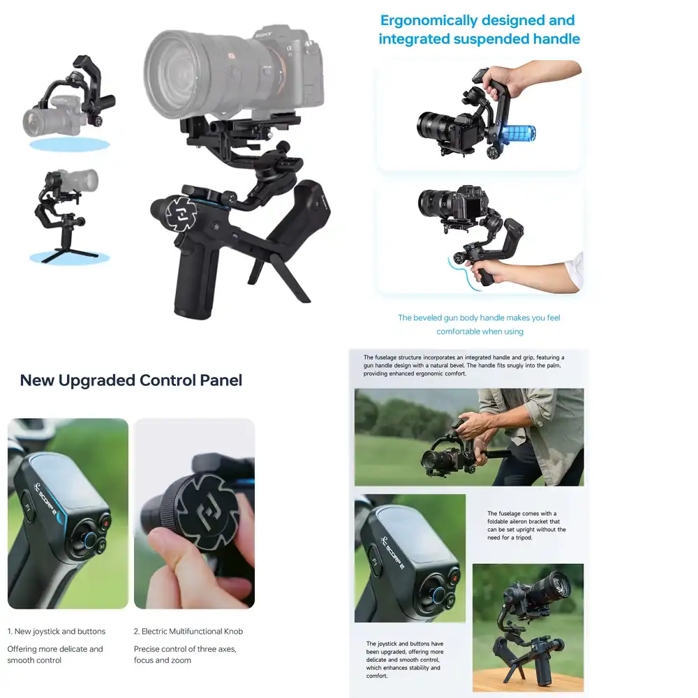 페이유테크 페이유 스콜프 2 3축 핸드헬드 짐벌 스테빌 - Gimbal Stabilizer For Phone 3 Axis 리뷰 및 가격