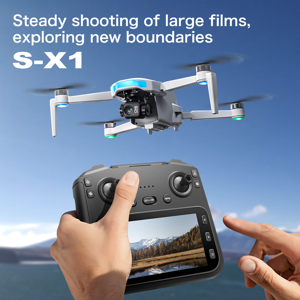 오리지널 S-X1 GPS 접이식 RC 쿼드콥터 8K 카 - Camera Gimbal Stabilizer 3 Axis Dslr 리뷰 및 가격