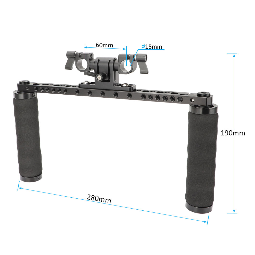 HDRig 숄더 사진 촬영용 전면 스펀지 핸들(15mm - Camera Shoulder Rig Kit 리뷰 및 가격
