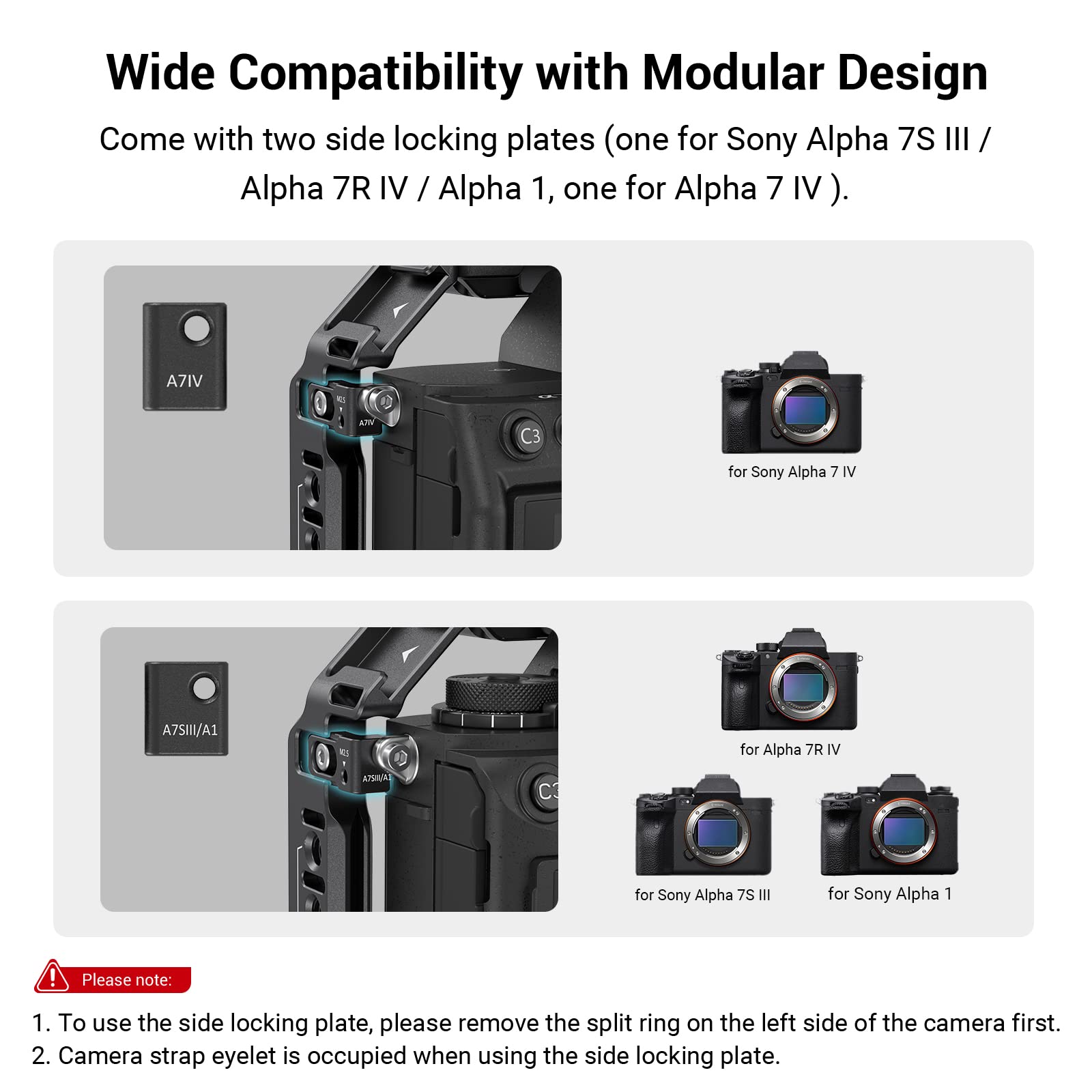 소니 A7 IV A7M4 카메라 케이지 리그용 Smal - Camera Cage Rig Dslr 리뷰 및 가격
