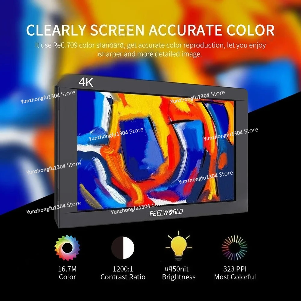 필월드 7인치 FW703 IPS 풀HD 3G SDI 4 - Camera Monitor 7 Inch Hdmi 4K 리뷰 및 가격