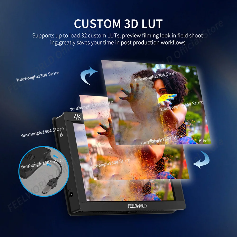 필월드 7인치 FW703 IPS 풀HD 3G SDI 4 - Camera Monitor 7 Inch Hdmi 4K 리뷰 및 가격