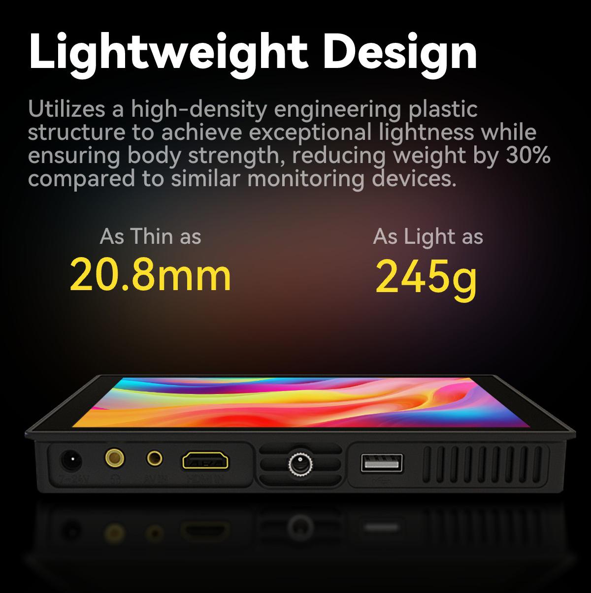 Portkeys HD7T 7인치 카메라 필드 모니터 I - Camera Monitor 7 Inch Hdmi 4K 리뷰 및 가격