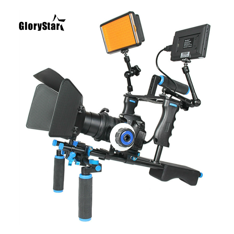 전문 DSLR 리그 어깨 비디오 카메라 안정기, 캐논  - Camera Shoulder Rig Kit 리뷰 및 가격