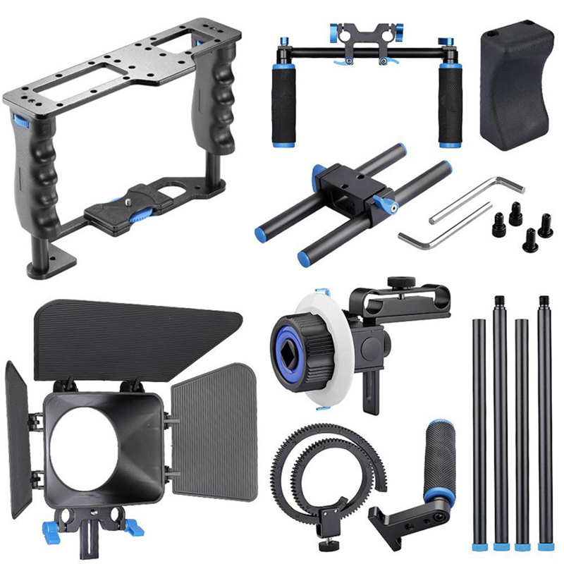 전문 DSLR 리그 어깨 비디오 카메라 안정기, 캐논  - Camera Shoulder Rig Kit 리뷰 및 가격