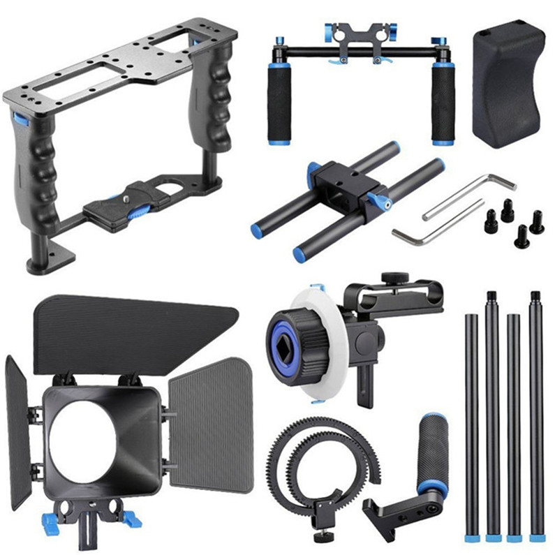 전문가용 비디오 리그 숄더 카메라 스태빌라이저 매트 박 - Camera Shoulder Rig Kit 리뷰 및 가격