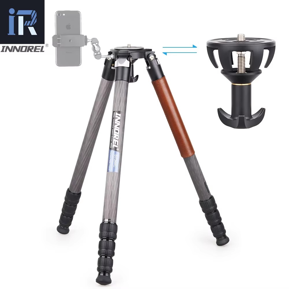 ST344C 전문가용 고강도 카본 파이버 삼각대 모노포 - Video Tripod Fluid Head 75Mm 리뷰 및 가격