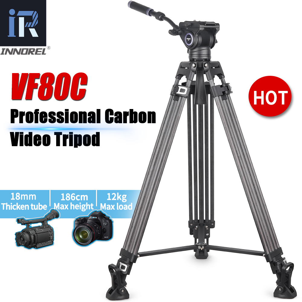 INNOREL 전문 탄소 섬유 비디오 삼각대, 유체 비 - Video Head Tripod Carbon Fiber 리뷰 및 가격