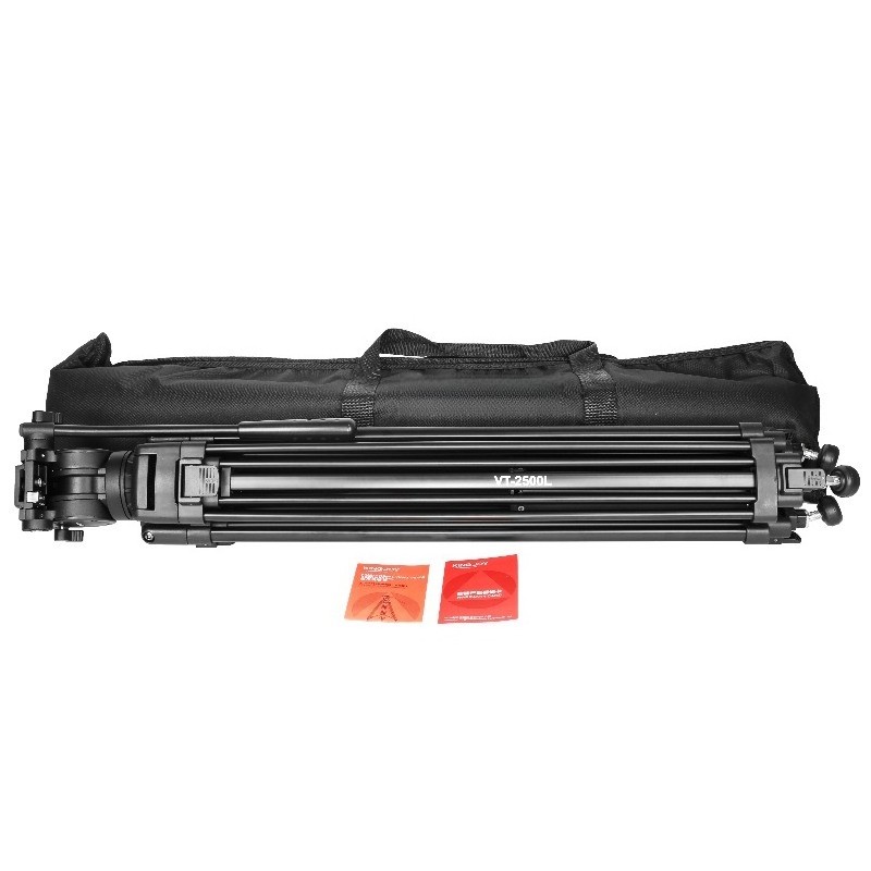 VT-2500L 75mm 볼 직경 전문가용 고성능 알루 - Video Tripod Fluid Head 75Mm 리뷰 및 가격
