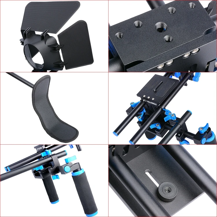 2025년형 듀얼 핸들 카메라 숄더 리그 마운트 키트  - Camera Shoulder Rig Kit 리뷰 및 가격