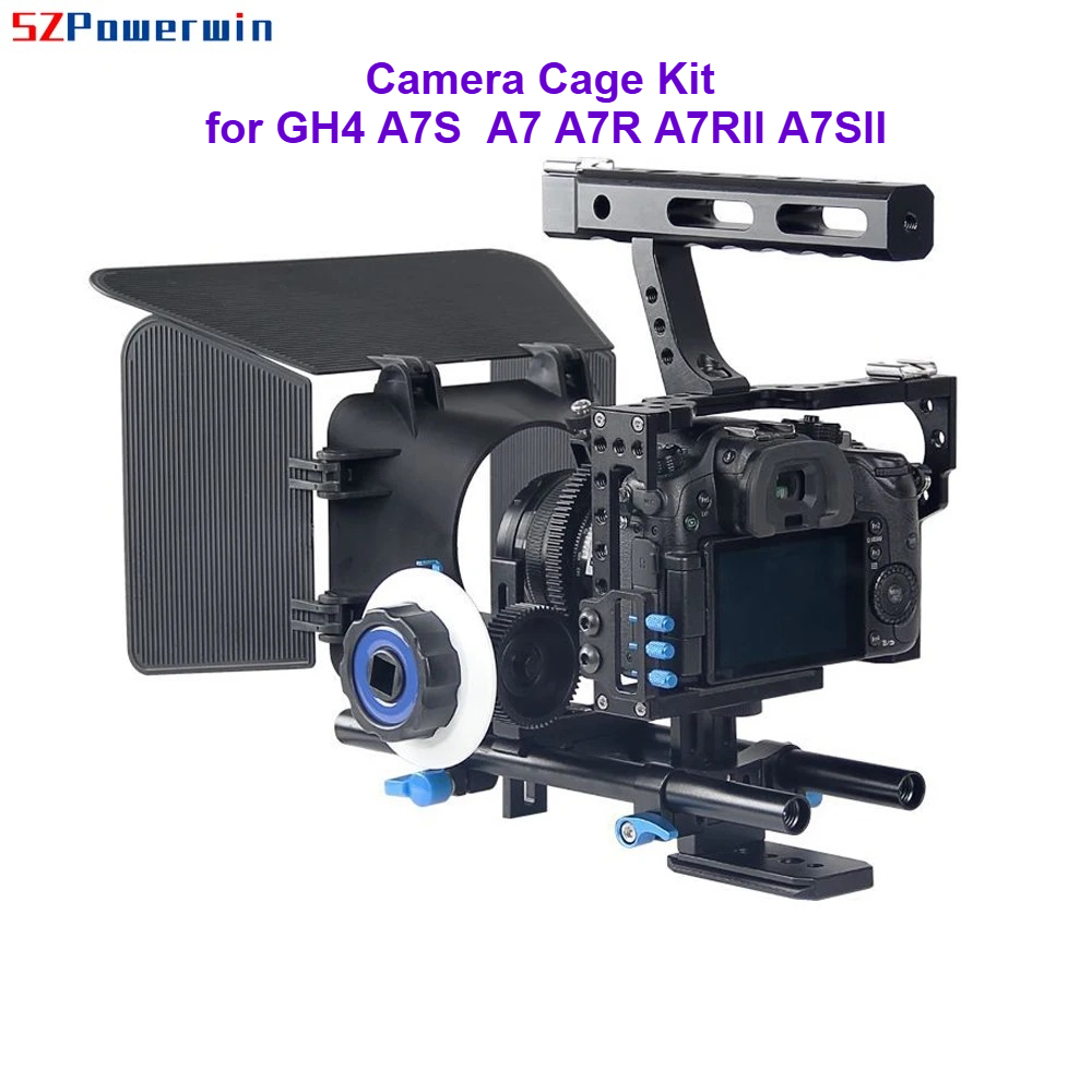 SZPowerwin 카메라 케이지 키트 (GH4, A7 - Camera Cage Rig Dslr 리뷰 및 가격