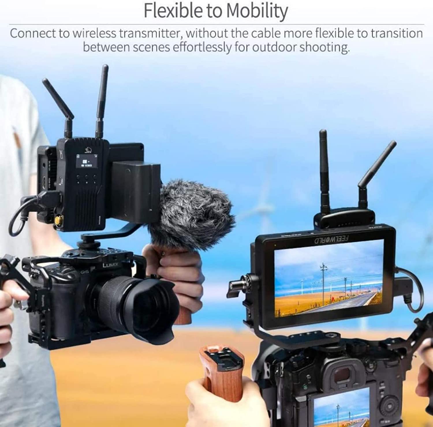 FEELWORLD F5 PRO V4 3D LUT DSL - Camera Monitor 7 Inch Hdmi 4K 리뷰 및 가격