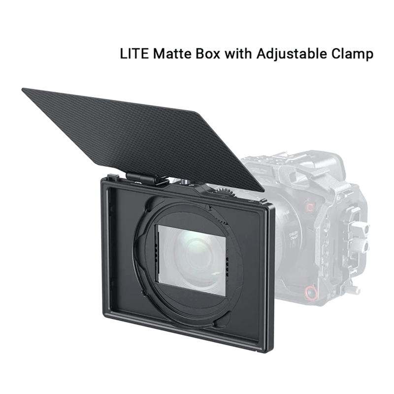 조절 가능한 클램프가 있는 LITE 무광 박스, 4x5 - Matte Box 4X5.65 리뷰 및 가격