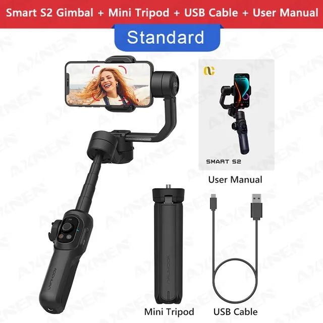AOCHUAN 스마트 2S 3축 핸드헬드 짐벌 스태빌라 - Gimbal Stabilizer For Phone 3 Axis 리뷰 및 가격