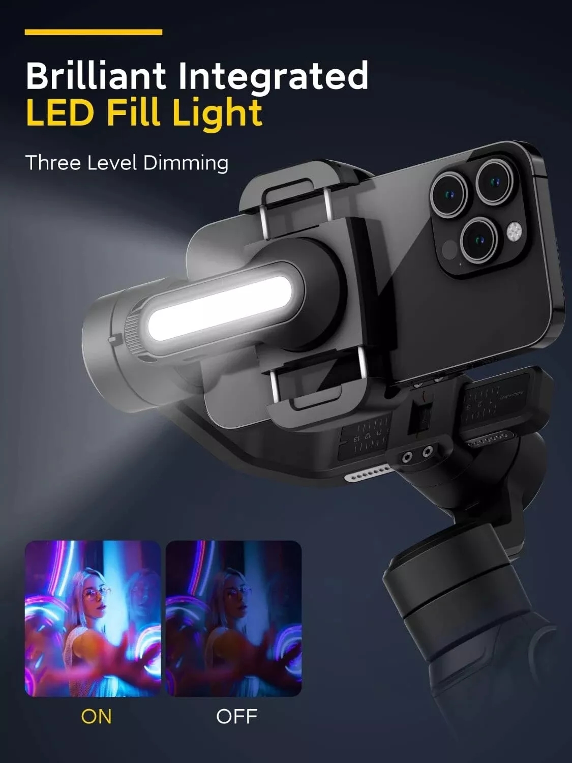 AOCHUAN 스마트 2S 3축 핸드헬드 짐벌 스태빌라 - Gimbal Stabilizer For Phone 3 Axis 리뷰 및 가격