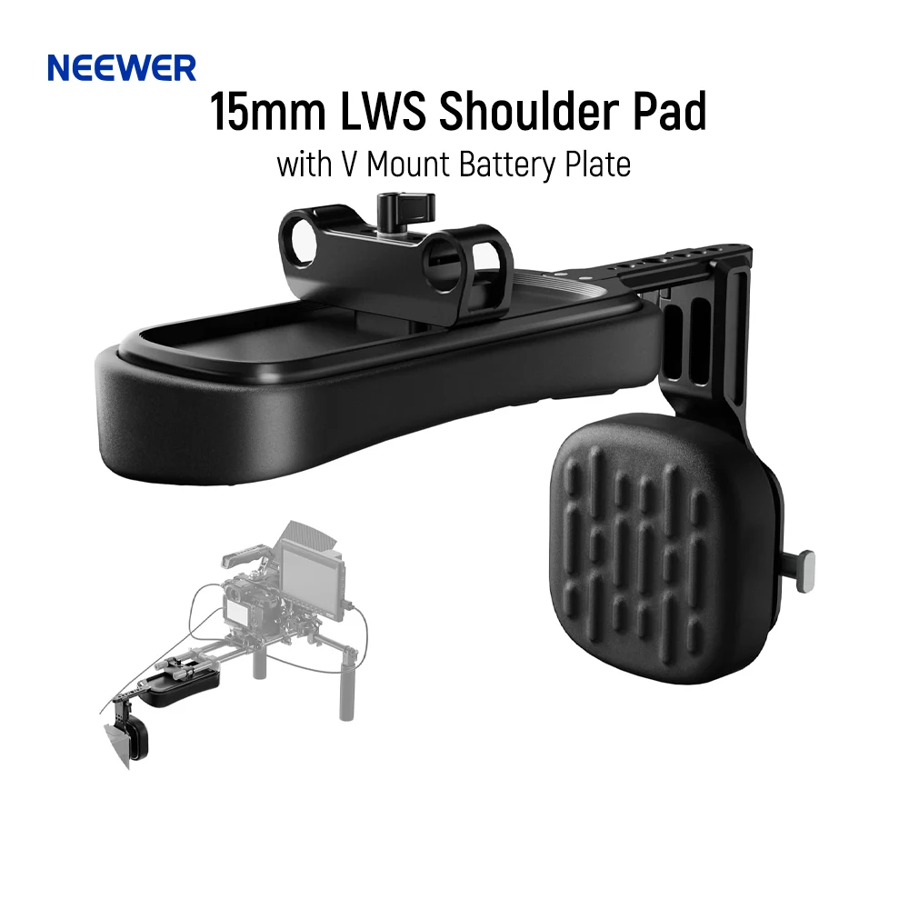 NEEWER 셀프 조절 스프링 로드 카메라 숄더 리그  - Camera Shoulder Rig Kit 리뷰 및 가격