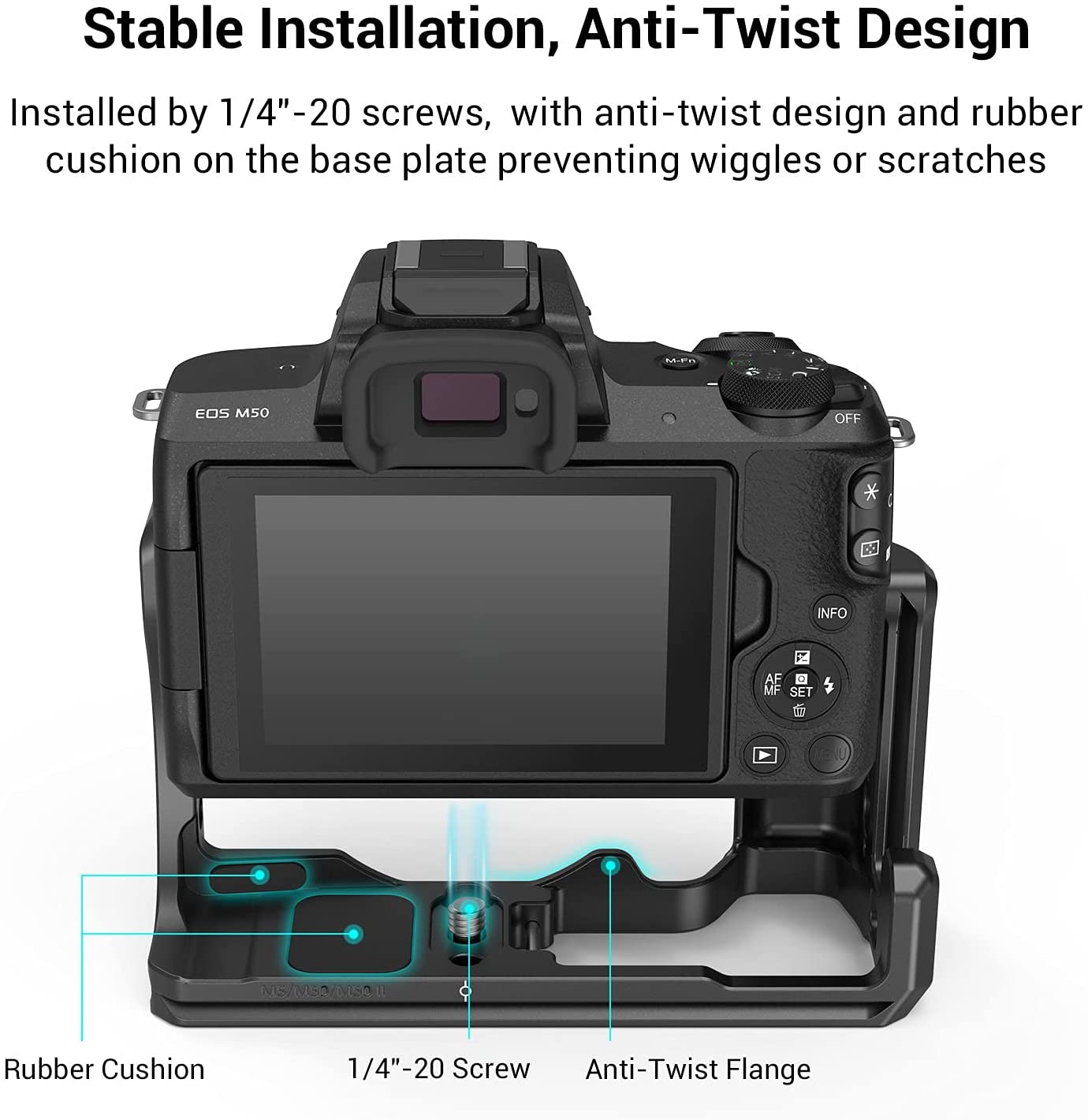 SmallRig-M50 카메라 케이지, 캐논 EOS M - Camera Cage Rig Dslr 리뷰 및 가격