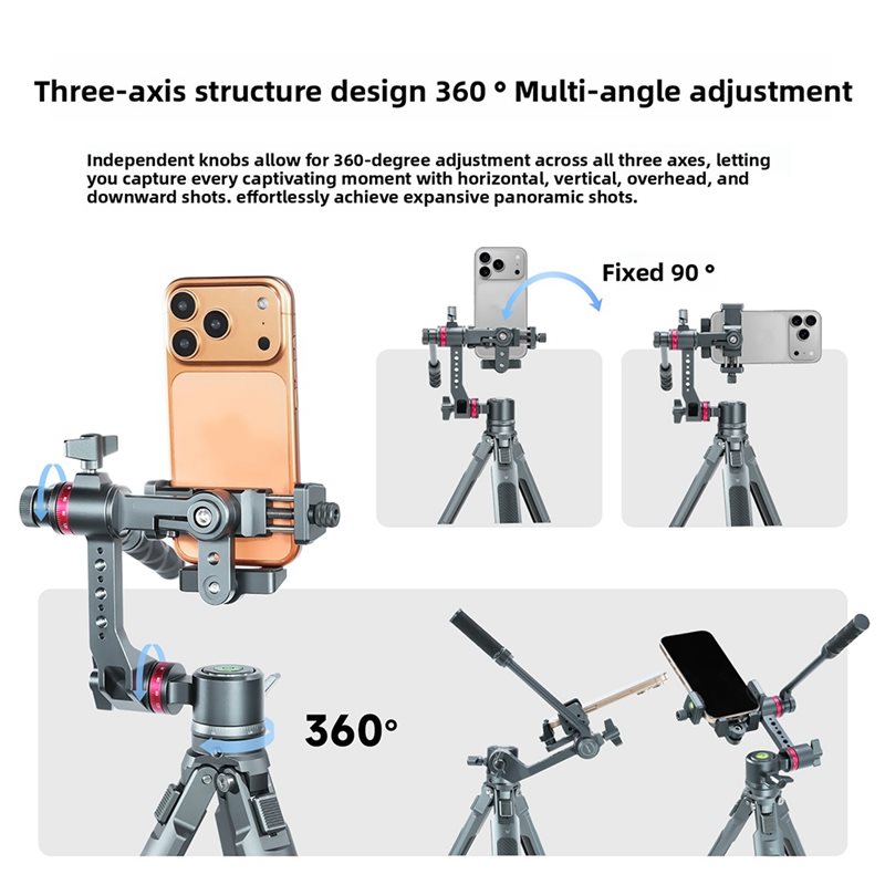 A99E-라이브 스트리밍 브이로그 3축 범용 휴대폰 짐 - Gimbal Stabilizer For Phone 3 Axis 리뷰 및 가격
