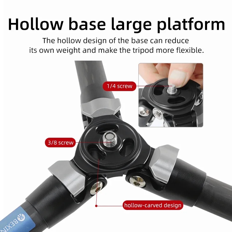 BEXIN 미니 탄소 섬유 삼각대 DSLR 카메라 헤드 - Video Head Tripod Carbon Fiber 리뷰 및 가격