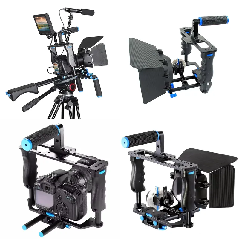 D221 카메라 케이지 키트 스태빌라이저 숄더 마운트  - Camera Shoulder Rig Kit 리뷰 및 가격