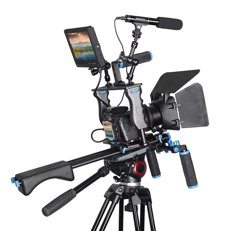 D221 카메라 케이지 키트 스태빌라이저 숄더 마운트  - Camera Shoulder Rig Kit 리뷰 및 가격