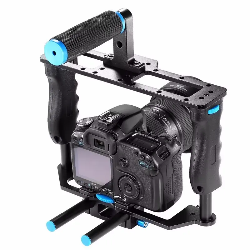 D221 카메라 케이지 키트 스태빌라이저 숄더 마운트  - Camera Shoulder Rig Kit 리뷰 및 가격