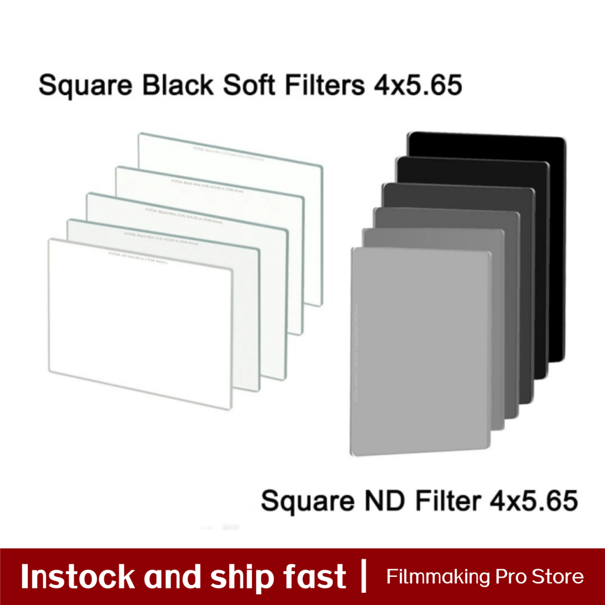 FOTGA 사각형 필터, 중성 밀도 필터, 블랙 소프트 - Matte Box 4X5.65 리뷰 및 가격