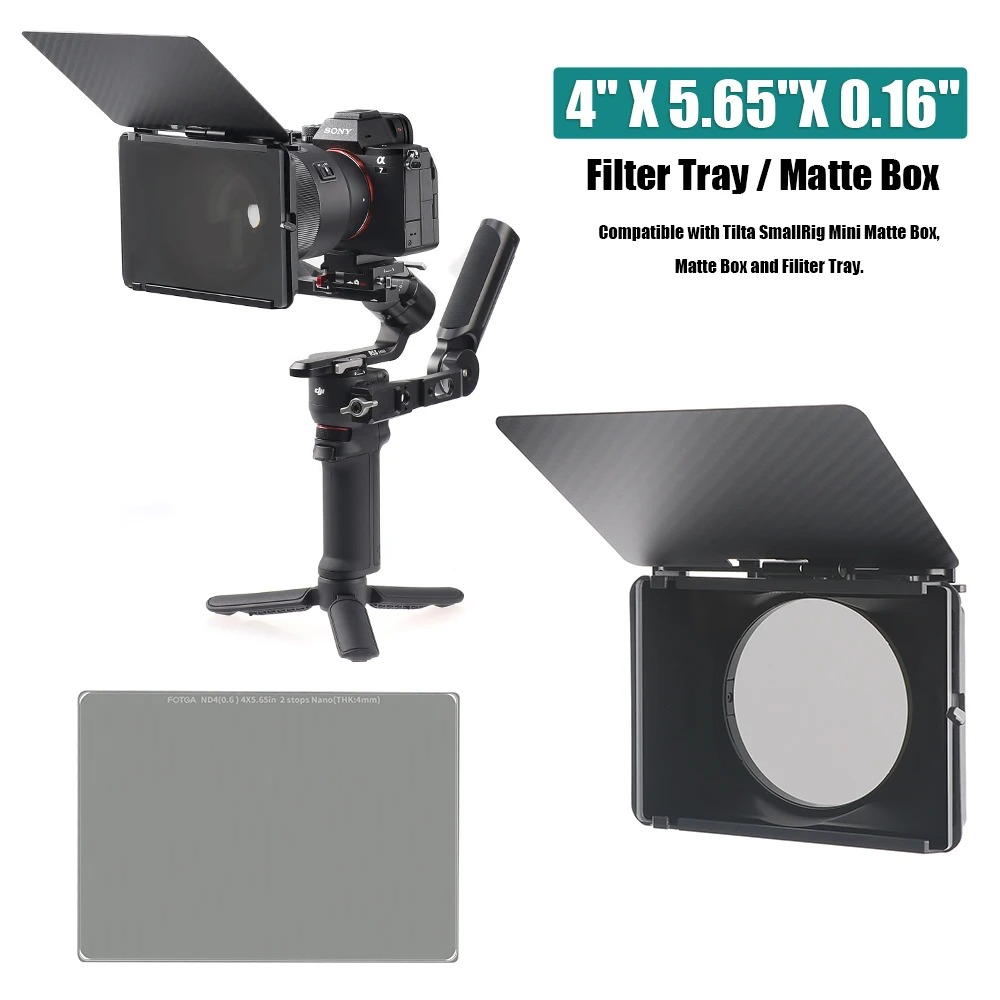 FOTGA 사각형 필터, 중성 밀도 필터, 블랙 소프트 - Matte Box 4X5.65 리뷰 및 가격
