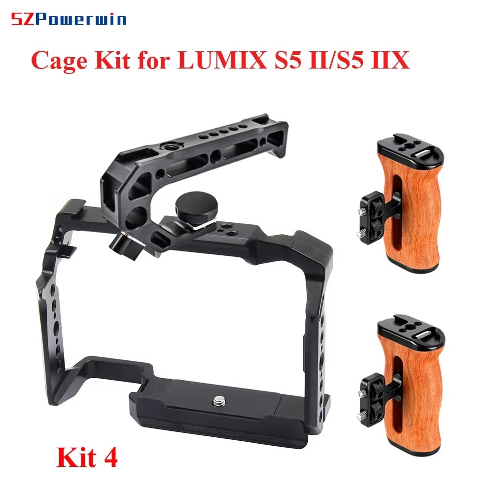 파나소닉 S5II / S5IIX용 SZPowerwin  - Camera Cage Rig Dslr 리뷰 및 가격