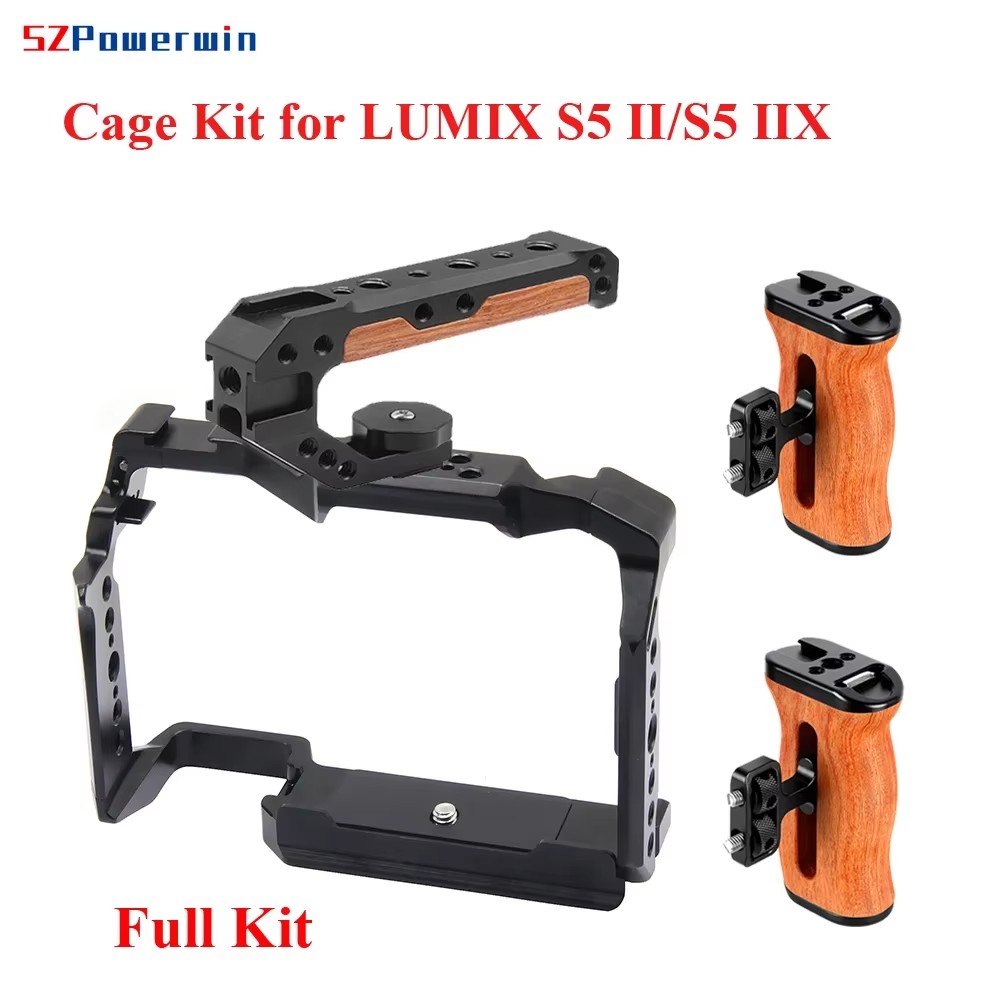 파나소닉 S5II / S5IIX용 SZPowerwin  - Camera Cage Rig Dslr 리뷰 및 가격