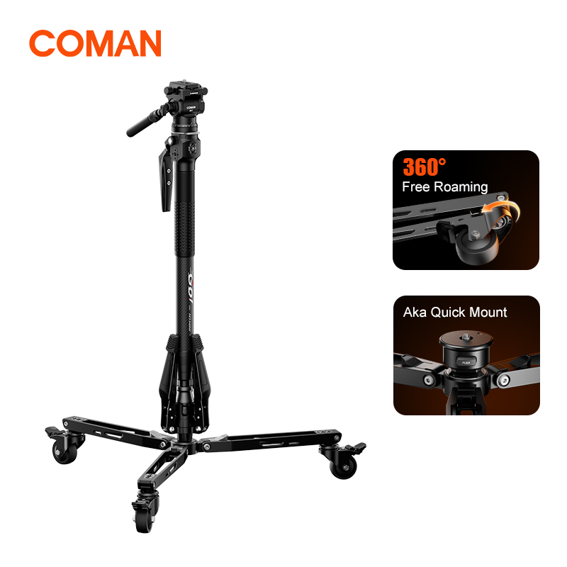 코만 M1 미니 V1 A32 카본 파이버 모노포드 경량 - Video Head Tripod Carbon Fiber 리뷰 및 가격