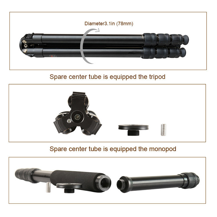 OBO 20KG 하중 카본 파이버 비디오 삼각대 퀵 릴 - Video Head Tripod Carbon Fiber 리뷰 및 가격