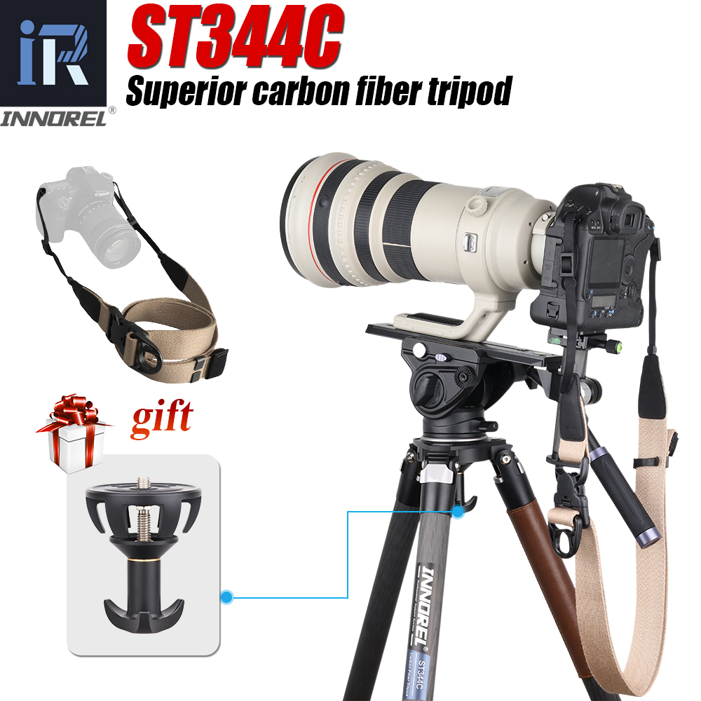 ST344C 전문 카본 파이버 삼각대 모노포드 카메라  - Video Tripod Fluid Head 75Mm 리뷰 및 가격