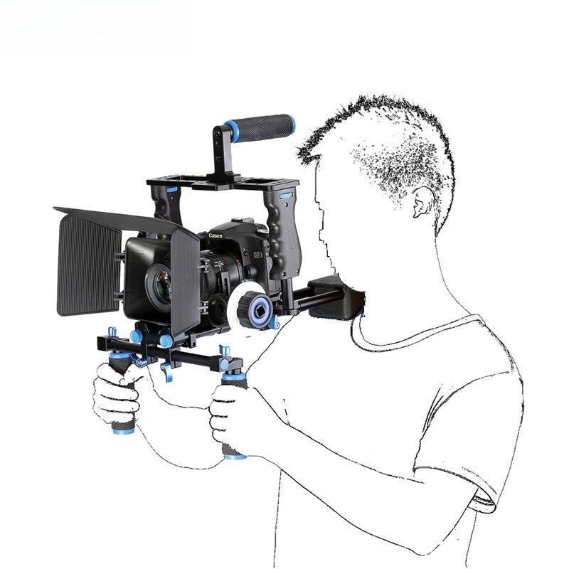 카메라 숄더 리그 스태빌라이저 지원 키트 (매트 박스, - Camera Shoulder Rig Kit 리뷰 및 가격