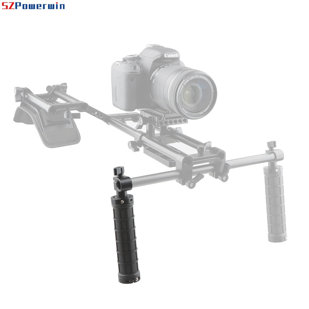 유니버설 15mm 로드 클램프 핸들 그립 DSLR 카메 - Camera Shoulder Rig Kit 리뷰 및 가격
