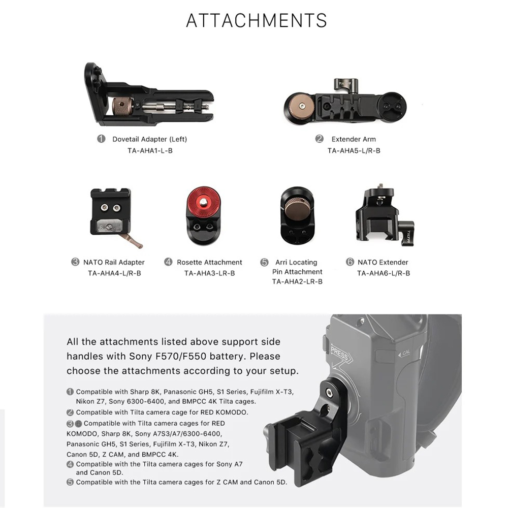 TILTA TA-LFH 틸타잉 카메라 케이지용 고급 왼 - Follow Focus Kit Wireless 리뷰 및 가격